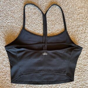 ALO Racerback Ribbed Tank Top